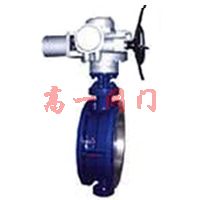D973H電動對夾式硬密封蝶閥