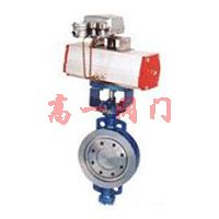 D673H氣動對夾式硬密封蝶閥